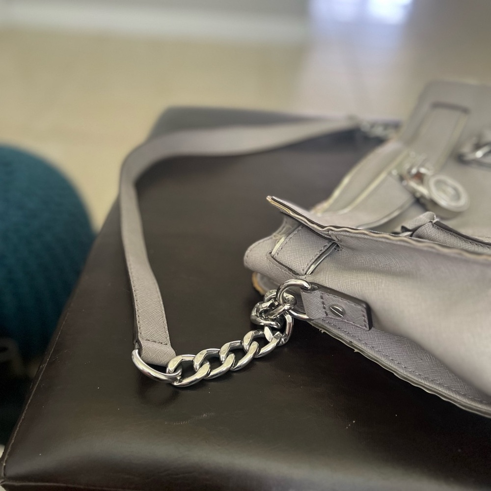 Michael Kors Gray Patterned Bag - image 1